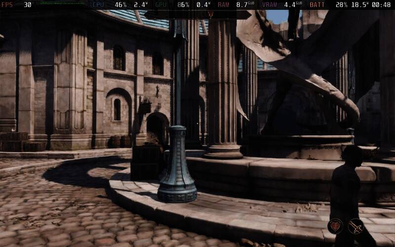 《上古卷轴4：湮没 重制版》模型加载问题画面