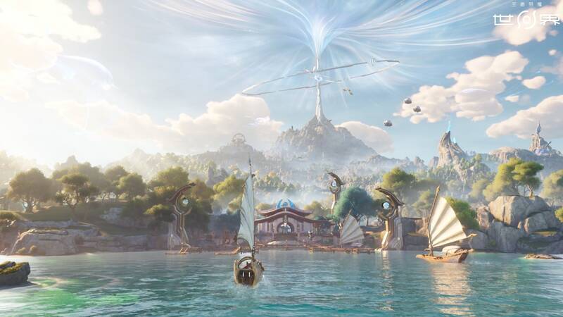 稷下学院场景画面