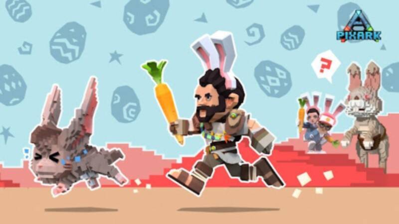《方块方舟》复活节版本游戏画面