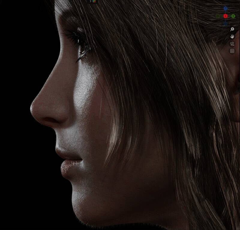 爱丽丝面部模型图2