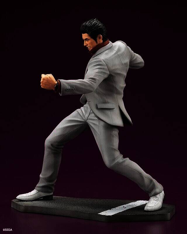 桐生一马1/6比例高端雕像细节图2