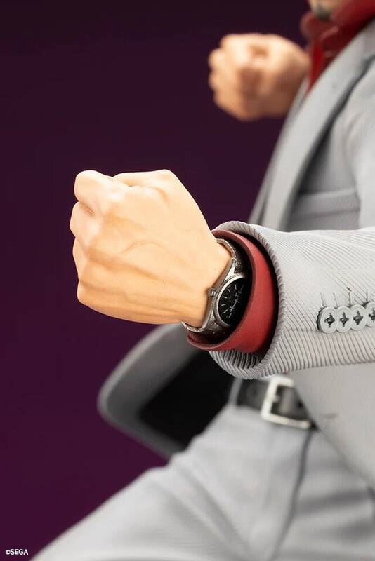 桐生一马1/6比例高端雕像细节图4