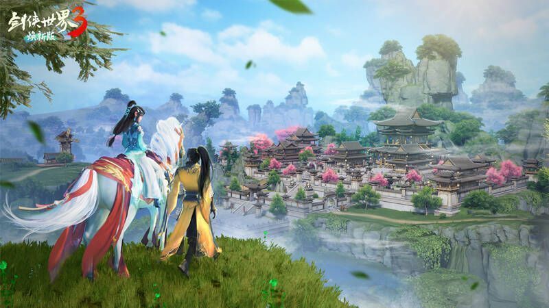 《剑侠世界3》焕新版宣传画面