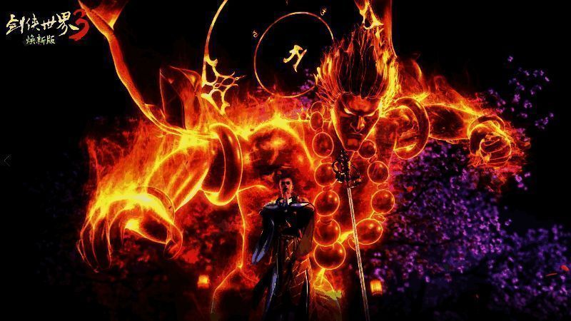 少林弟子金刚形态画面