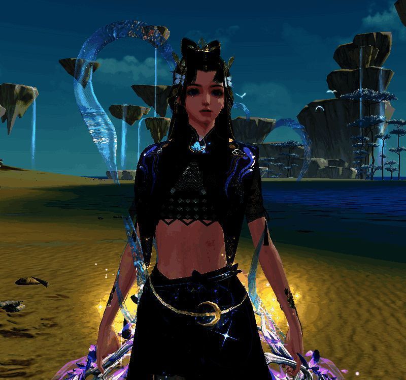 海边的紫英女脸模少女二