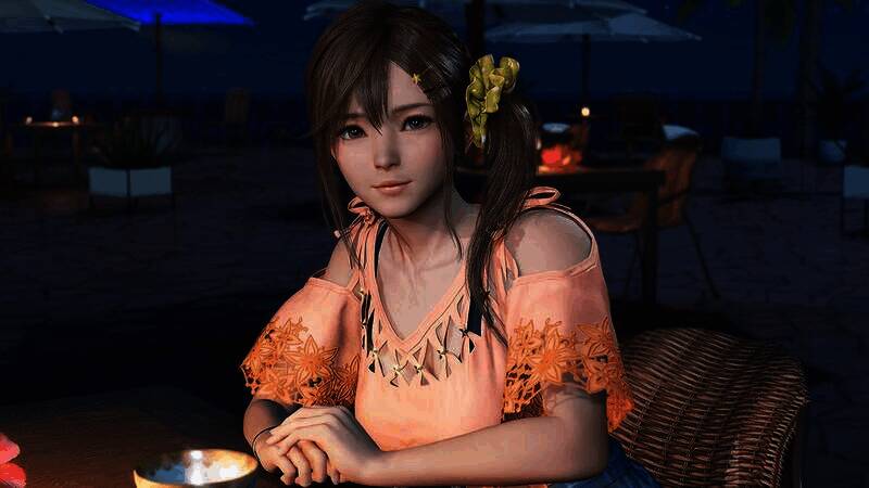 《死或生：女神璀璨假期》女角海咲宣传图1