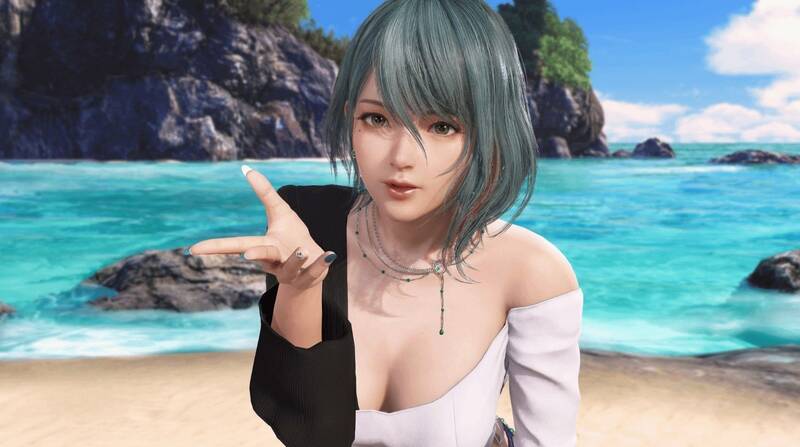 《死或生：女神璀璨假期》女角环宣传图2