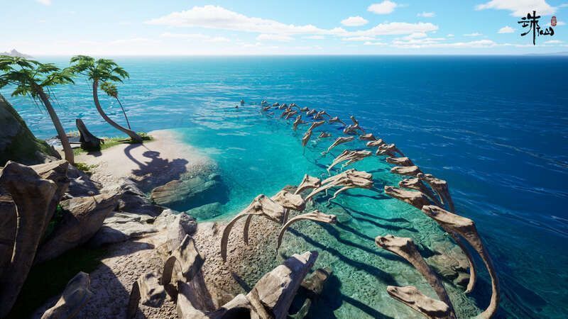 《诛仙世界》辽阔世界场景