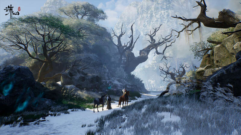 《诛仙世界》冬去春生昼夜更迭画面