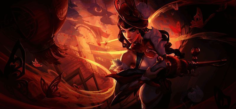 玉兔呈祥系列皮肤凯特琳