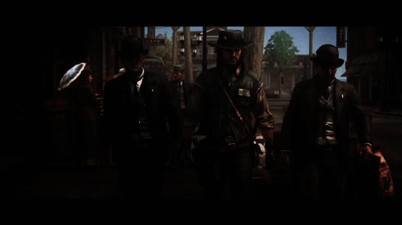 《荒野大镖客：救赎》使用MOD后的画面1