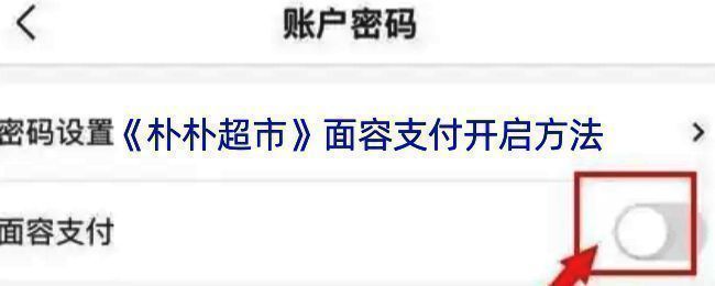 朴朴超市面容支付设置相关图片1