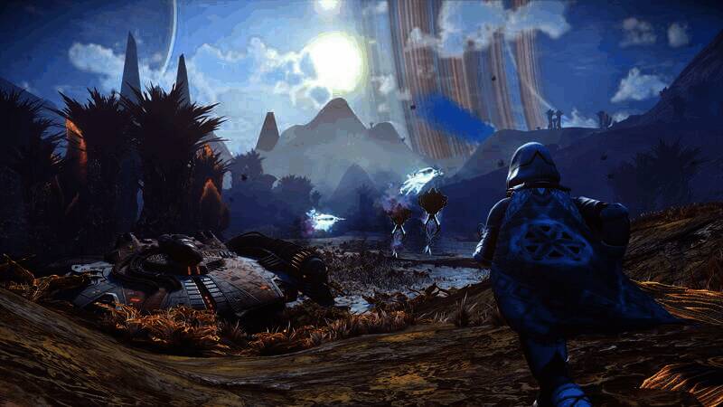 《无人深空》古老传送门画面