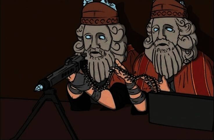 《上古卷轴4：湮灭重制版》法术大炮流演示画面