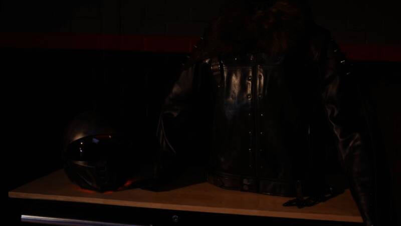 《毁灭战士：黑暗时代》联名款定制机车整体展示