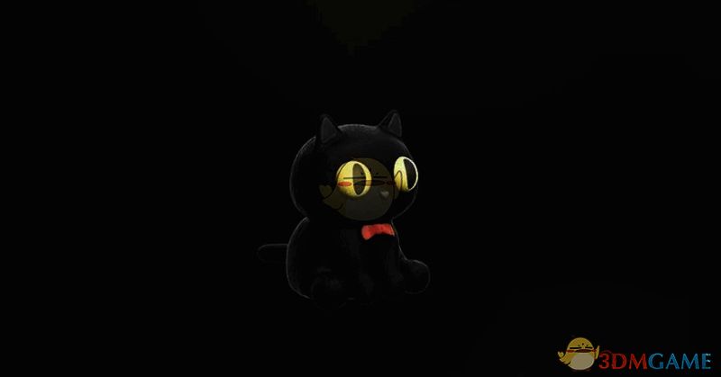 凝视的黑猫图片