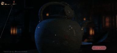 逆水寒手游光追下瓷器反射效果动图