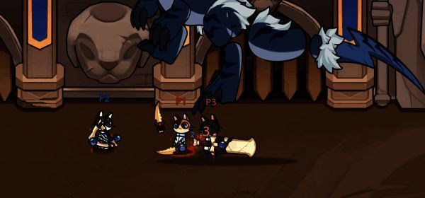 玩家与好友联机共斗画面