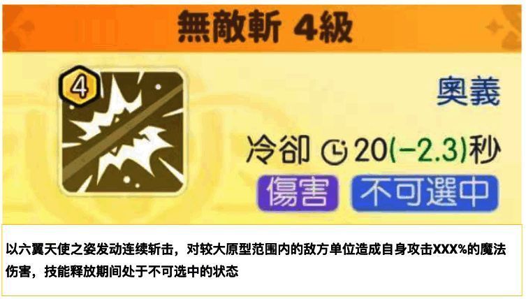 大天使加百列奥义技能图