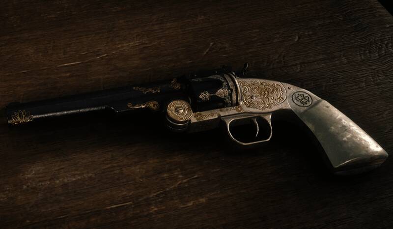 荒野大镖客2卡洛威的手枪图片