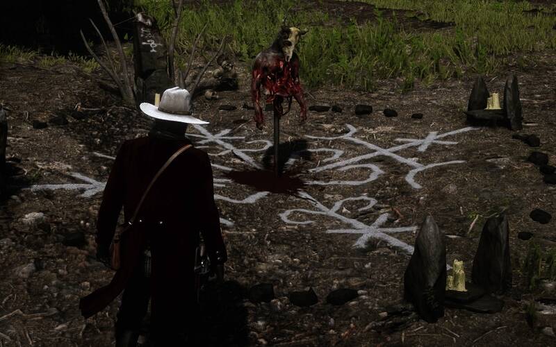 异教徒头骨面具周边环境图