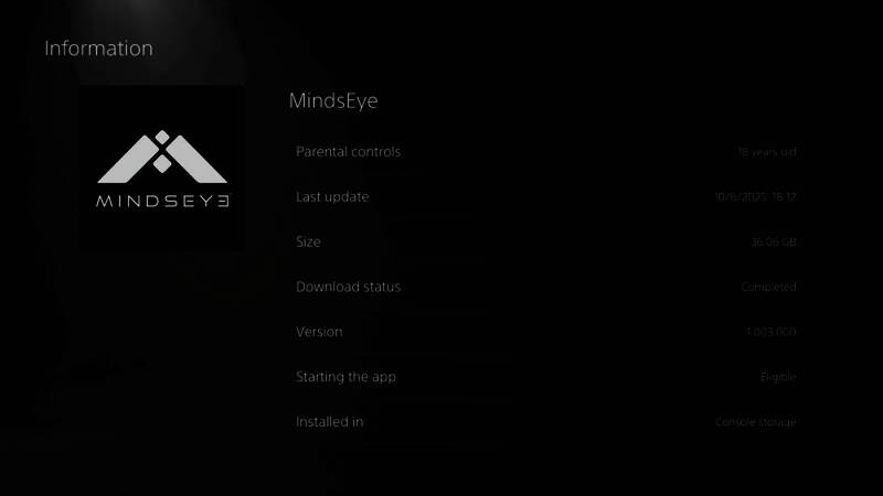 《MindsEye》相关画面2