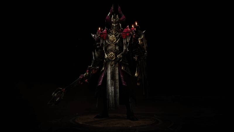 《暗黑破坏神：不朽》寂言司祭系列时装展示1