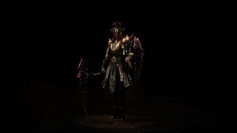 《暗黑破坏神：不朽》寂言司祭系列时装展示2