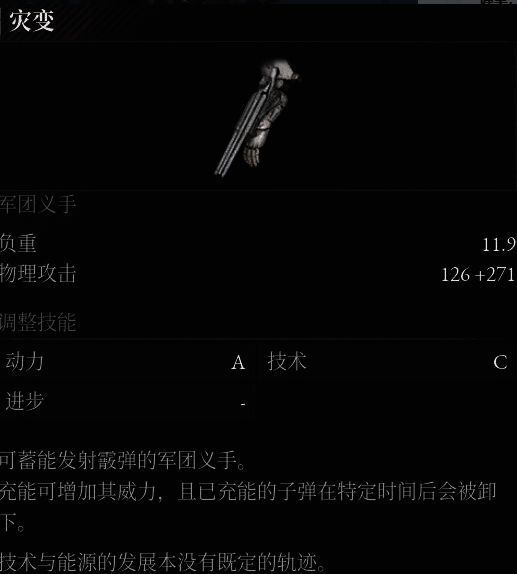 灾变义手相关展示图