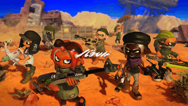 《斯普拉遁》系列游戏视频截图