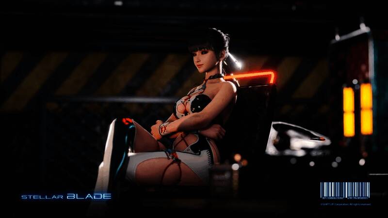 《剑星》伊芙穿神经回路紧身衣高清壁纸