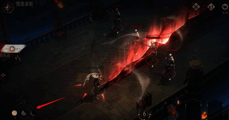 月相变化界面特写，显示不同阶段的图标和持续时间