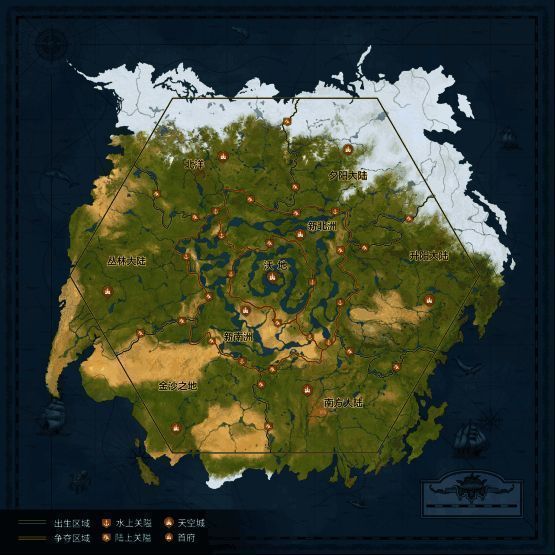 全新海战地图设计展示，海洋区域大幅增加，舰船自由航行