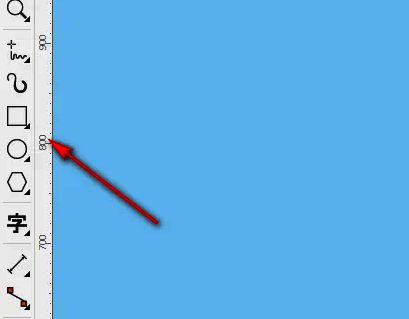 CDRX4软件界面展示形状工具使用场景，光标正指向多边形绘制选项