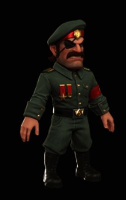 唐纳德·莫丁手持狙击枪，气势逼人