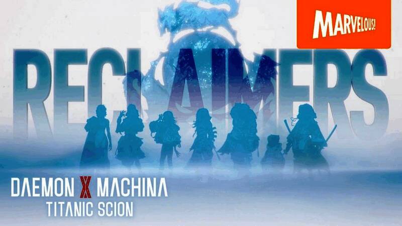 《机甲战魔 神话之裔》解放旅团宣传片截图，展示激烈战斗场景