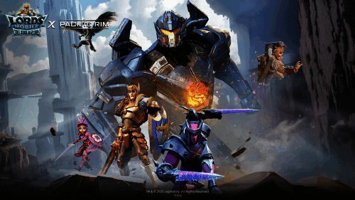 危险流浪者军团外观设计图，机甲整体配色硬朗