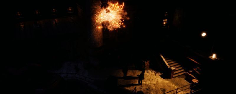 埃里克斯霍姆游戏封面展示，画面为神秘风格的城市街道与光影交错的场景