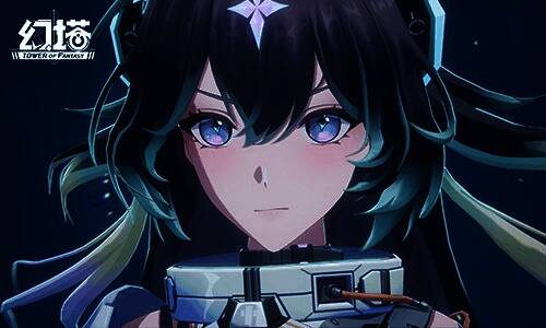 剧情插画展示艾斯特与主角在神秘遗迹中的对话场景