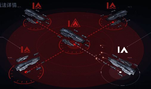 玩家舰队围攻私掠者舰队，展开激烈空战