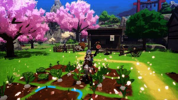 符文工房 龙之天地游戏截图，展示东方奇幻风格世界