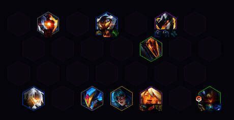 阵容站位示意图，清晰展示各角色摆放位置