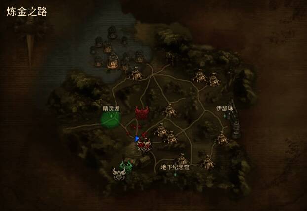 游戏内传送界面截图，显示三个任务地点快速传送选项