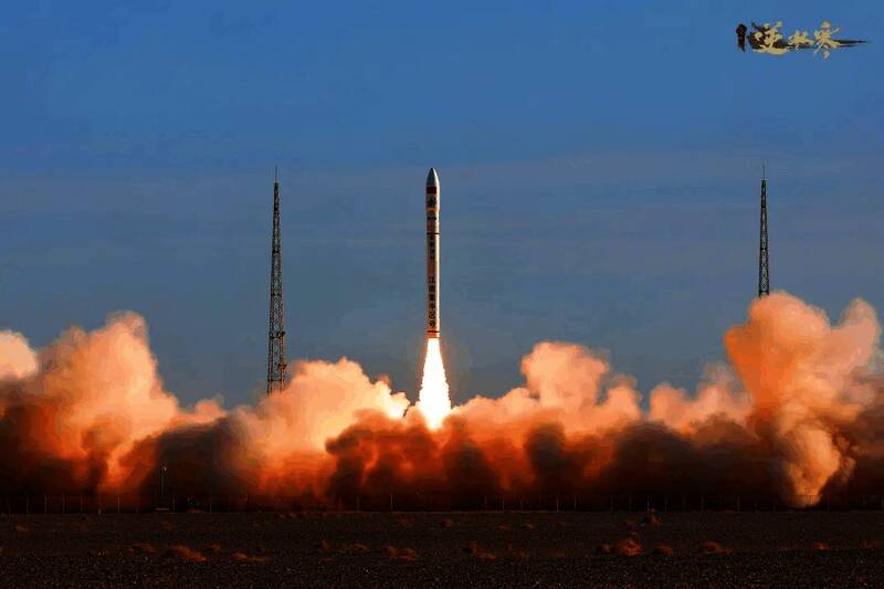 逆水寒号卫星发射画面