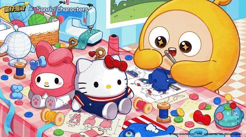 蛋仔派对与三丽鸥家族联动宣传图1