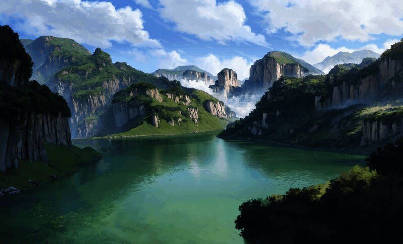 《英雄杀》九黎风光板块彭水美景图片