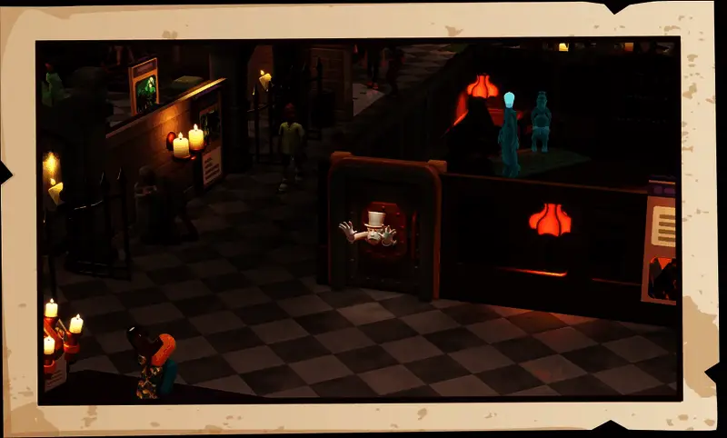 古老废弃酒店外观