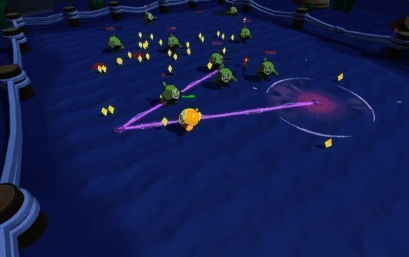 震荡手雷技能展示图