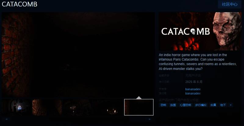《CATACOMB》游戏宣传图