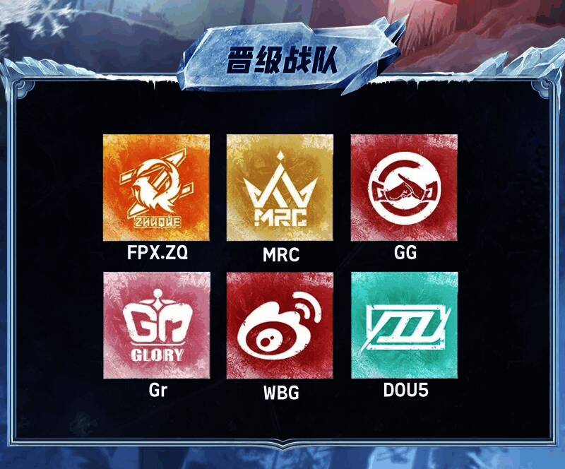 总决赛晋级战队图片